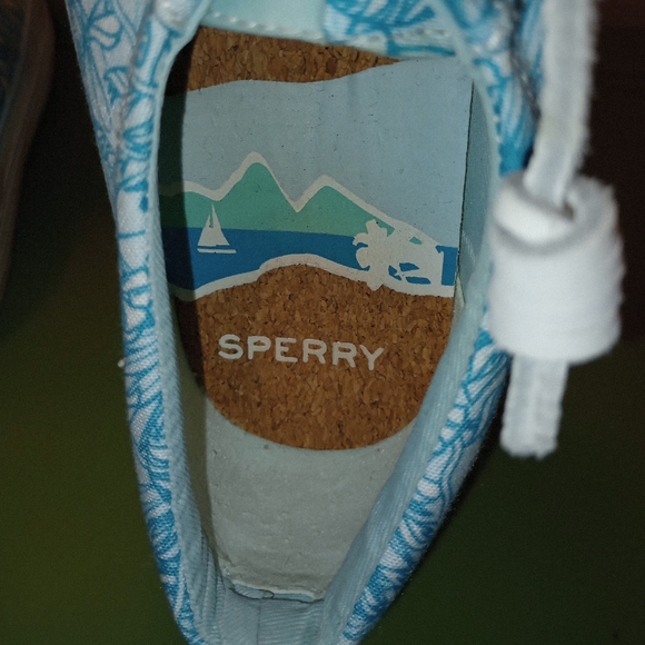 Sperry Blue Graphic Design Shoes - Picture 4 of 4